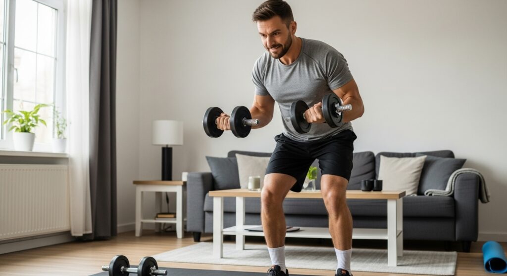 exercícios em casa