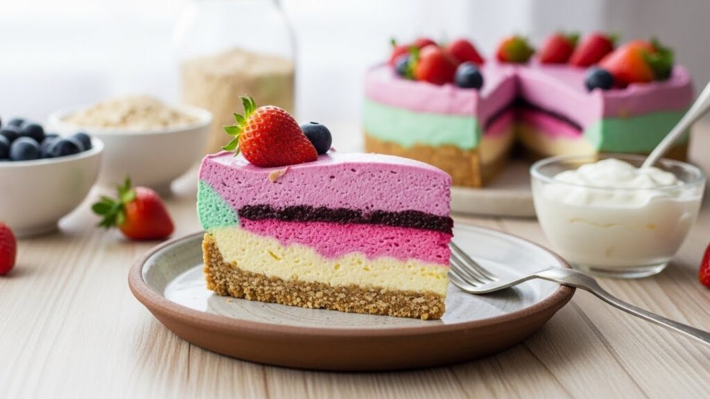 Receita de torta fitness